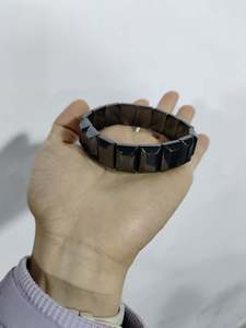 <span class=keywords><strong>Bracciale</strong></span> in <span class=keywords><strong>Ematite</strong></span> per Uomo, Recupera il Tuo Controllo e la Tua Fiducia, Bracciali Elastici per l'Equilibrio Energetico, Gioielli Ispiratori e Regali - Product Image 5