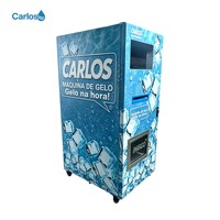 Machine à glaçons distributrice à faible entretien quotidien, installation facile, pour parcs communautaires