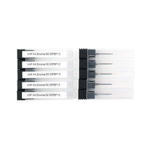 Frese per Fresatura CAD/CAM per Laboratorio Dentale, Utensili per Ceramica in <span class=keywords><strong>Zirconia</strong></span> per Macchine VHF - Product Image 2