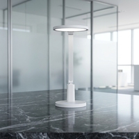 Lampe de table LED en aluminium durable, CRI 95, protection des yeux pour les étudiants, 3 modes de couleur, commande tactile, lampe de bureau