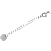 Accessoires de chaîne de bijoux en acier inoxydable, fermoirs à ressort pour bracelets et colliers