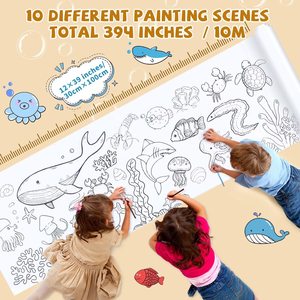 Benutzer definierte Kinder Riesen malerei Färbung Zeichen papier Poster Malbuch Malerei Scroll Papier - Product Image 4
