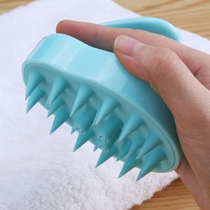 Stock de Fábrica: Nuevo Peine de Silicona para Baño y Masaje, Limpieza del Cuero Cabelludo de Bebés y Niños, Lavado de Cabello, Venta al por Mayor, Modelo 103 - Product Image 4