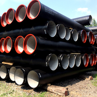 Raccord de tuyauterie en fonte ductile K9 conforme à la norme EN545 pour les projets de distribution d'eau de grand diamètre