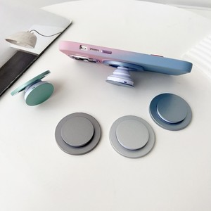 Macaron multi colors gasbag stand <b>magnetic</b> mobile phone <b>holder</b> portable strong magnet desk bracket universal support - Product Image 5