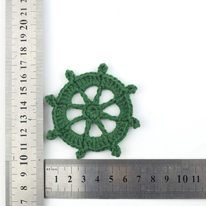 Accessoires de vêtements et sacs faits à la main en <span class=keywords><strong>crochet</strong></span>, animaux marins, <span class=keywords><strong>ancre</strong></span>, étoile de mer, bateau - Product Image 2