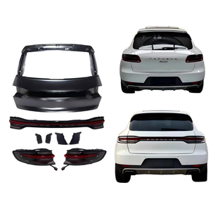 Новая модификация, обновляемые задние фары для задней двери, комплект кузова, крышка багажника, задние фары Дымчатого цвета для моделей MACAN 95B.1/95B.2 - Product Image 1