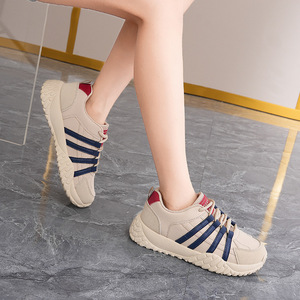 Chaussures décontractées pour femmes à semelle épaisse 2026, en PU imperméable, respirantes, pour la marche et la course - Product Image 3