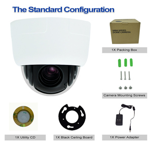 Caméras de surveillance de stationnement intelligentes hybrides PTZ Optics Eyeball pour la <span class=keywords><strong>sécurité</strong></span> domestique IK10 IP67 Système de caméra de stationnement pour voiture 4MP - Product Image 3