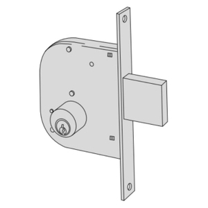 MORTICE SERRURE POUR PORTES ART. 42020 CISA E50-Boîte 84.5x95mm - Product Image 3