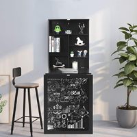 Tisch mit platzsparendem Stauraum Klappbarer Cabrio-Schreibtisch Wand-Schwimm schreibtisch mit klappbarem Wandt isch