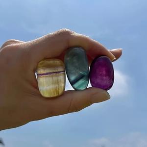 Cristales de Cuarzo Natural al por Mayor, Piedras de Fluorita Arcoíris para Decoración y Sanación Espiritual - Product Image 2