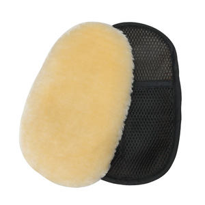 Gants de nettoyage de chaussures en tissu pelucheux avec dos en maille respirante pour l'entretien et le polissage des chaussures en cuir - Product Image 3