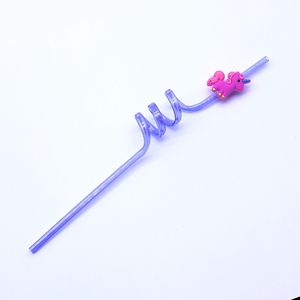 Pailles de <span class=keywords><strong>licorne</strong></span> réutilisables pour le Nouvel An et les fêtes de Noël Party Favors and Decoration Supplies Goodie Treat Bags Gifts Y759 - Product Image 3