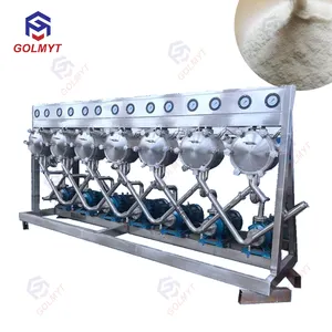 Naylon patates nişasta süt desand ekipmanları yüksek etkili nişasta süt çamur kum kaldırmak makineleri