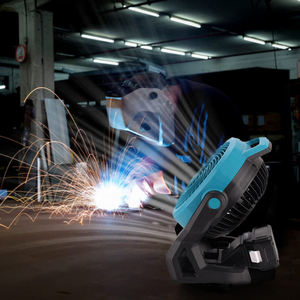 مروحة كهربائية محمولة بوضعيتين 10 بوصة زاوية قابلة للتعديل سرعة متغيرة متوافقة مع بطاريات ديوالت - Product Image 6