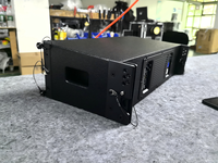 Module d'amplification haute puissance KAMIG DSP 2CH en aluminium avec interface XLR, adapté aux enceintes pleine gamme et aux enceintes en ligne