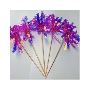 Torta di compleanno involucro fuochi d'artificio colorato fiore torta TopperCupcake <span class=keywords><strong>Topper</strong></span> decorazione cuocere matrimonio Baby Shower nuovo anno - Product Image 5