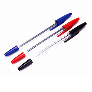 Plastic Simple <b>Pen</b> Wholesale Custom Bulk Smooth Writing 1mm Promotional Ballpoint <b>Pen</b> - Product Image 5