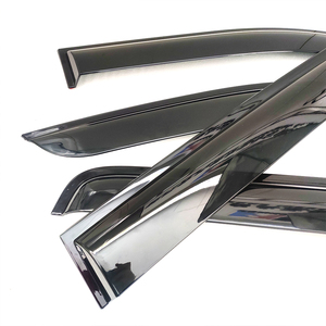 Déflecteurs de fenêtre latérale pare-pluie pour Toyota Cruiser 2019-2020 accessoires auto - Product Image 4