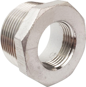 Réducteur de filetage NPT mâle 1-1/<span class=keywords><strong>4</strong></span> pouce x femelle <span class=keywords><strong>3</strong></span>/<span class=keywords><strong>4</strong></span> pouce, en acier inoxydable 304, pour des raccords de tuyauterie sécurisés - Product Image 3