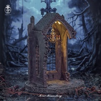 Ensemble de mini figurines officielles Dark Souls & Elden Ring Trendy Ruins Monastery Scene Doll Miniatures Collection
