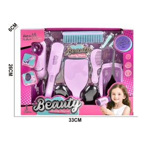 Ensemble de jouets de <span class=keywords><strong>salon</strong></span> de coiffure et de <span class=keywords><strong>maquillage</strong></span> BaoHan Princess pour filles, comprend des jeux de <span class=keywords><strong>salon</strong></span> de coiffure factices en plastique - Product Image 2