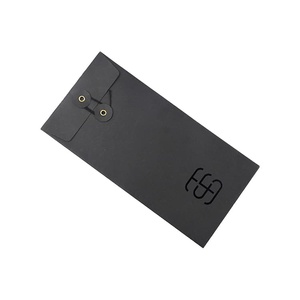 Custom Brand Logo Courier <b>Bags</b> <b>Clothing</b> <b>Packing</b> <b>Bag</b> Small Envelope With Button and String Closure - Product Image 3