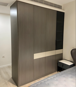 Moderno Blak/Brown Armario Bedroom_wardrobe_closet Juegos de dormitorio Armario - Product Image 2