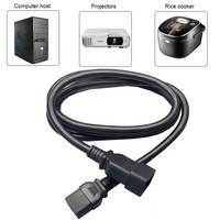 Cordon d'alimentation OEM 1.8m IEC 320 C20 à C19 connecteur mâle femelle câble d'alimentation