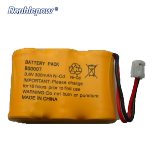 OEM MDG customizable <span class=keywords><strong>3</strong></span>,6 V 2000mah battery rechargeable de NiMH pack packet with Connector - Product Image 5