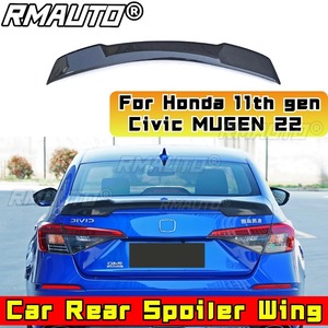 สปอยเลอร์หลังรถยนต์ ชุดแต่งสำหรับ Honda Civic รุ่นที่ 11 MUGEN ปี 2022 สปอยเลอร์หลัง อุปกรณ์ตกแต่งรถยนต์ - Product Image 3