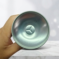 Bouteille de gaz butane BVR antidéflagrante 220g 227g 250g avec soupape de sécurité inférieure en fer blanc, cylindre de gaz portable pour la cuisson en extérieur