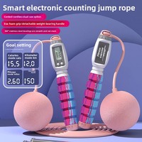 Corde à sauter intelligente avec compteur numérique, pour l'entraînement à domicile et la combustion des graisses