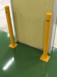 Bollard đường ống thép cho nhà để xe khu vực nhạy cảm giao thông hoặc bãi đậu xe màu vàng bollard an toàn thép - Product Image 6