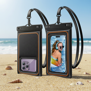 Sac étanche universel Yuanfeng IPX8 pour téléphone portable, <span class=keywords><strong>accessoires</strong></span> de kayak et de navigation, pochette flottante étanche pour téléphone - Product Image 1