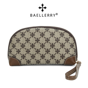 กระเป๋าใส่เหรียญผู้หญิง Baellerry ขนาด 21x12 ซม. กระเป๋าคลัทช์แบบซิป ลายพิมพ์เรขาคณิตทันสมัย พกพาสะดวก ใช้ได้ทุกวัน - Product Image 5