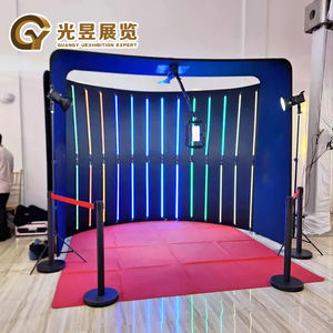 Anpassbare LED-360-Fotobox-Hintergrundumhausung 360-Videobox-Spannhintergrund-Gehäuse - Product Image 5