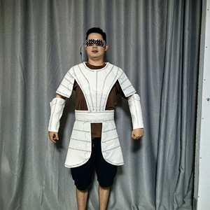 Led <b>Performance</b> Costume White Iridescent Light Unisex Stage <b>Wear</b> For Shows Events - Product Image 3