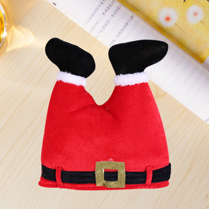 Oferta Especial: Decoraciones y Regalos para Fiestas Navideñas, Gorro de Santa Claus para Niños y Adultos, Pantalones Rojos, Gorro de Payaso - para Celebraciones Festivas - Product Image 5