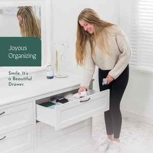 Hộ gia đình lưu trữ có thể điều chỉnh sinh thái thân thiện ABS nhựa đồ lót tủ Tủ tổ chức mở rộng ngăn kéo ngăn - Product Image 4