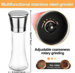 Fournitures de cuisine Bocaux de stockage en acier inoxydable Bocaux scellés en verre visible Boîtes à thé en grains Bocaux de stockage des aliments - Product Image 2
