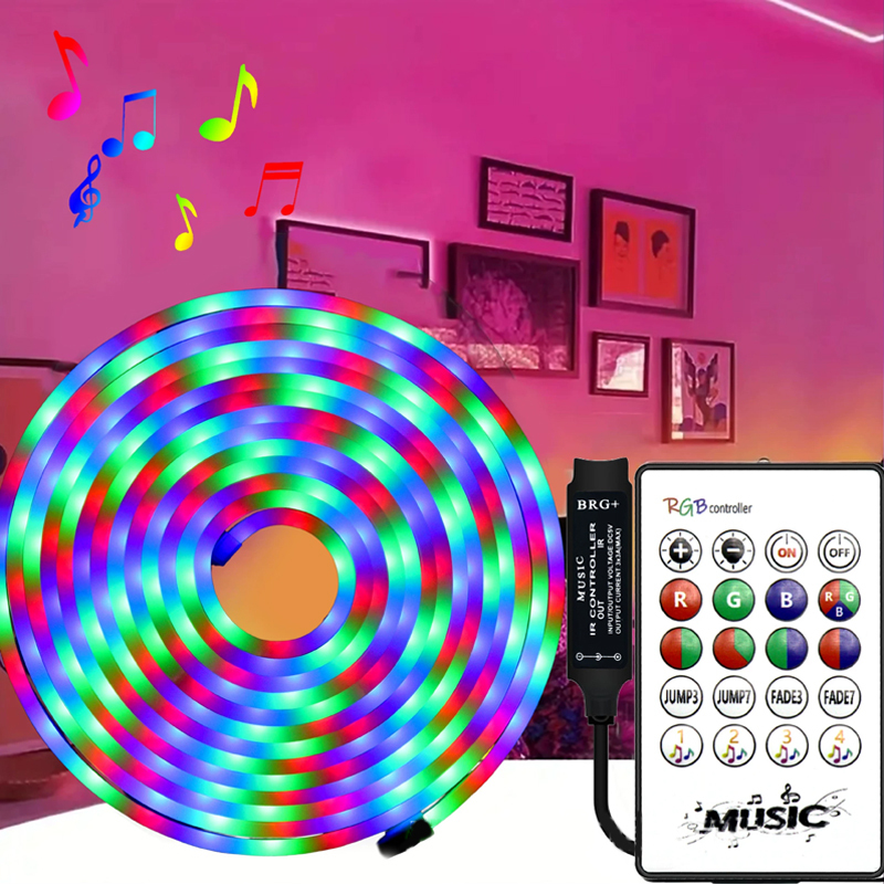 5V RGB LED Neon Light Strip