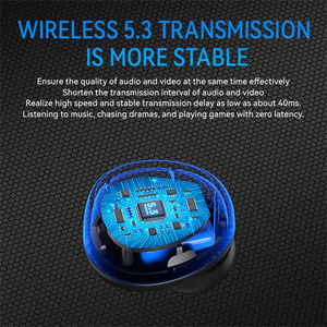 Le plus récent DX03 tws powerbank mécanique métal sens bluetooth jeu sans fil écouteurs intra-auriculaires à faible latence écouteurs mains libres écouteurs - Product Image 4
