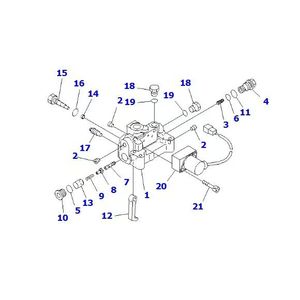 Bomba elevadora de piezas de excavadora 708-1U-<span class=keywords><strong>03340</strong></span>, bomba principal, bomba de ventilador PC600-8, elevador para Komatsu - Product Image 2