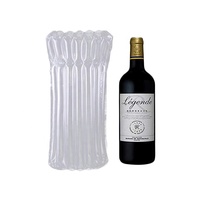 Emballage de colonne de bouteille de vin gonflable imperméable, style rouleau, film de protection de colonne d'air, protection contre les chocs, protection contre les chutes