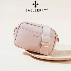 กระเป๋าสะพายข้างผู้หญิงแบรนด์ Baelerry สีดำ ปิดด้วยซิป ทรงสี่เหลี่ยมแนวนอน ทนทาน ใช้ได้ทุกวัน - Product Image 3