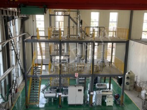 Purebath limbah ban dan plastik pyrololysis minyak daur ulang untuk Diesel distilasi tanaman dengan sistem kontrol PLC - Product Image 3