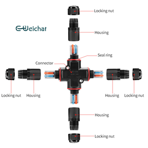 Led Outdoor Lighting Waterproof Wire <strong>Connector</strong> Quick Wire <strong>Connector</strong> Plastic Cable <strong>Connector</strong> - Product Image 3