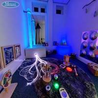 Salle multisensorielle, stimulation visuelle changeante de couleur, thérapie tactile, jouets sensoriels apaisants pour enfants autistes